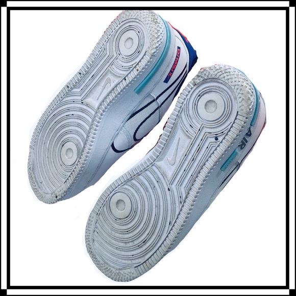 NIKE AIR FORCE 1 REACT GS - Y7/ Woman’s Size 8 NEW!! - Picture 5 of 10